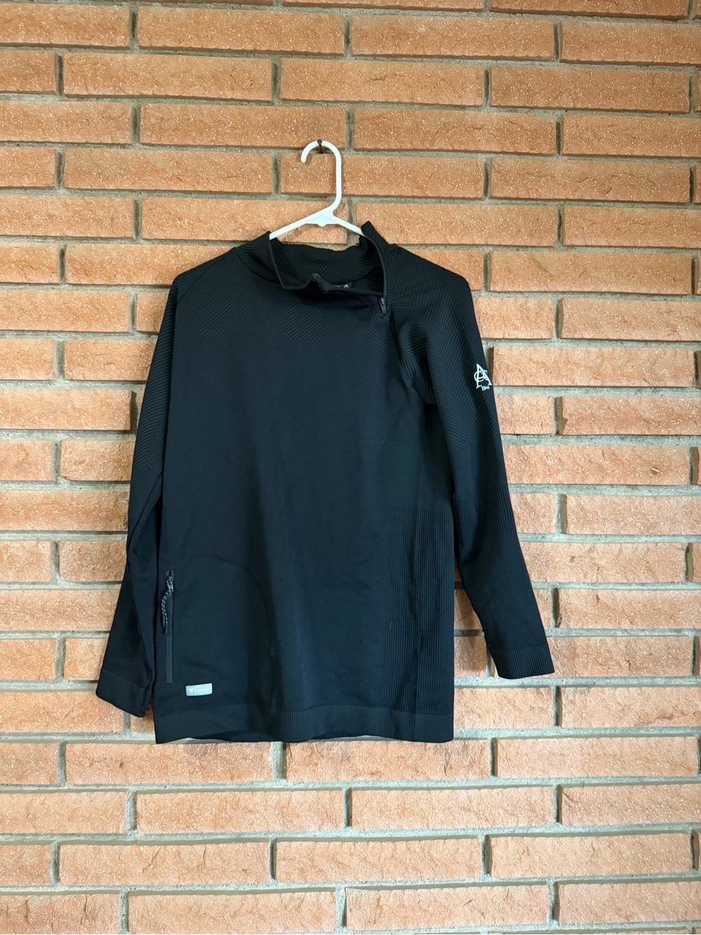 Black Women's Lightweight Pullover Jacket